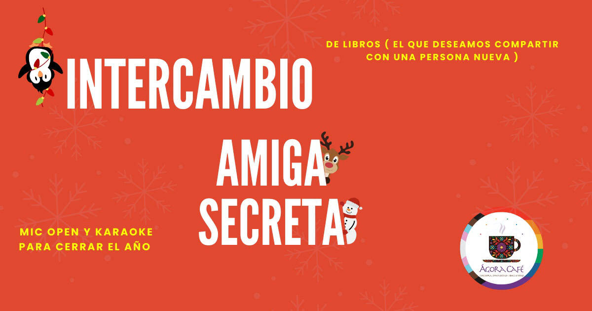 Intercambio de Libros, amiga secreta