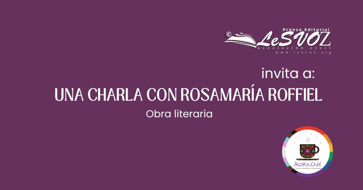 Charla literaria con Rosamaría Roffiel